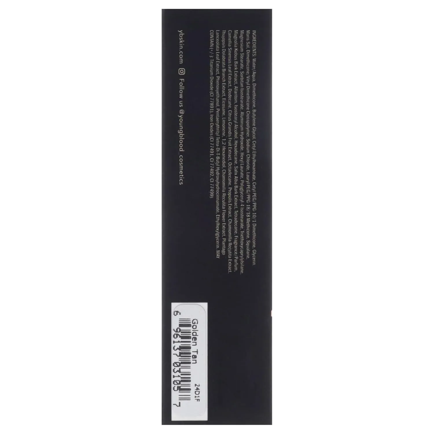 Youngblood Mineral Cosmetics Liquid Mineral Foundation, Golden Sun (Old Version) | Full Coverage Mineral Lightweight Makeup | Vegan, Cruelty Free, Paraben Free
