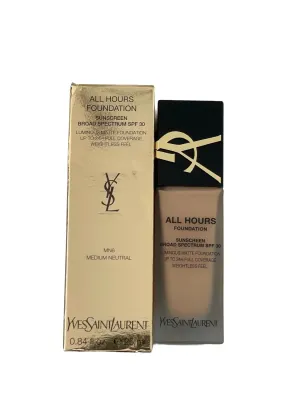 YSL All Hours Luminous Matte Foundation (MN6)