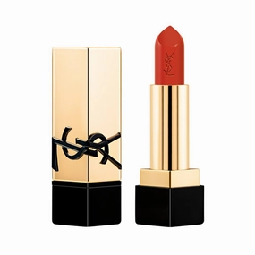YVES SAINT LAURENT Rouge Pur Couture Satin Lipstick - 154 Orange Fatal for Women - 0.13 oz Lipstick