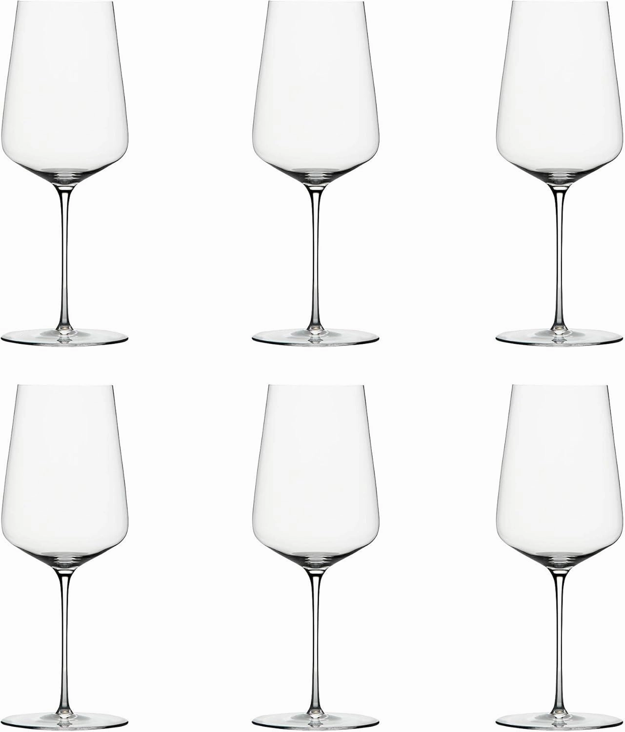 Zalto Denk'Art Universal Hand-Blown Crystal Wine Glasses I Set of 6 Glasses
