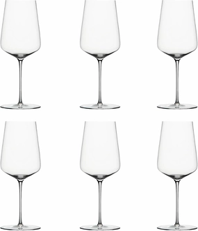 Zalto Denk'Art Universal Hand-Blown Crystal Wine Glasses I Set of 6 Glasses