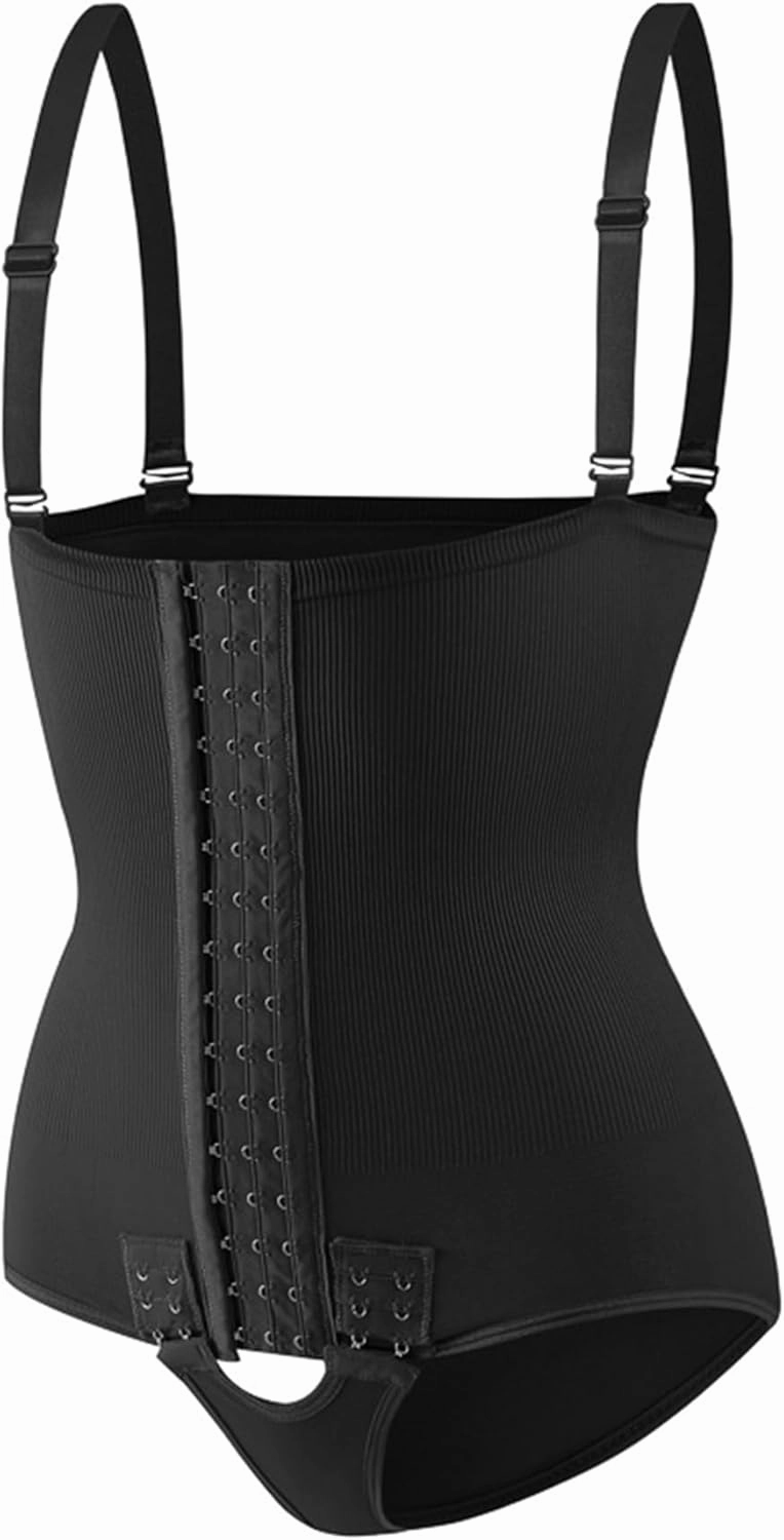 Zcargel 3 Set Womens Shapewear High Waist Tummy Control Shapewear Butt Lifter Trainer Shorts Seamless Hip Jumpsuit