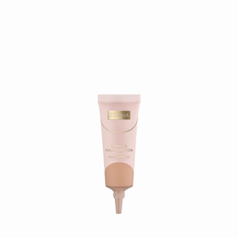 Zeena Matte Foundation High Coverage - All Shades