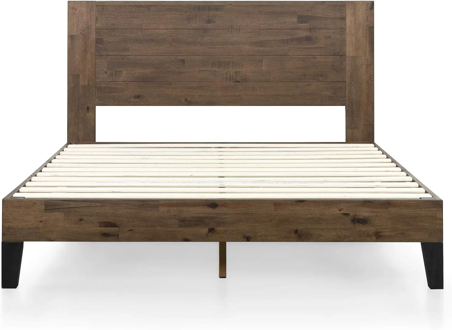 ZINUS Tonja Wood Platform Bed Frame with Headboard, Mattress Foundation with Wooden Slat Support, No Box Spring Needed, Easy Assembly, Full
