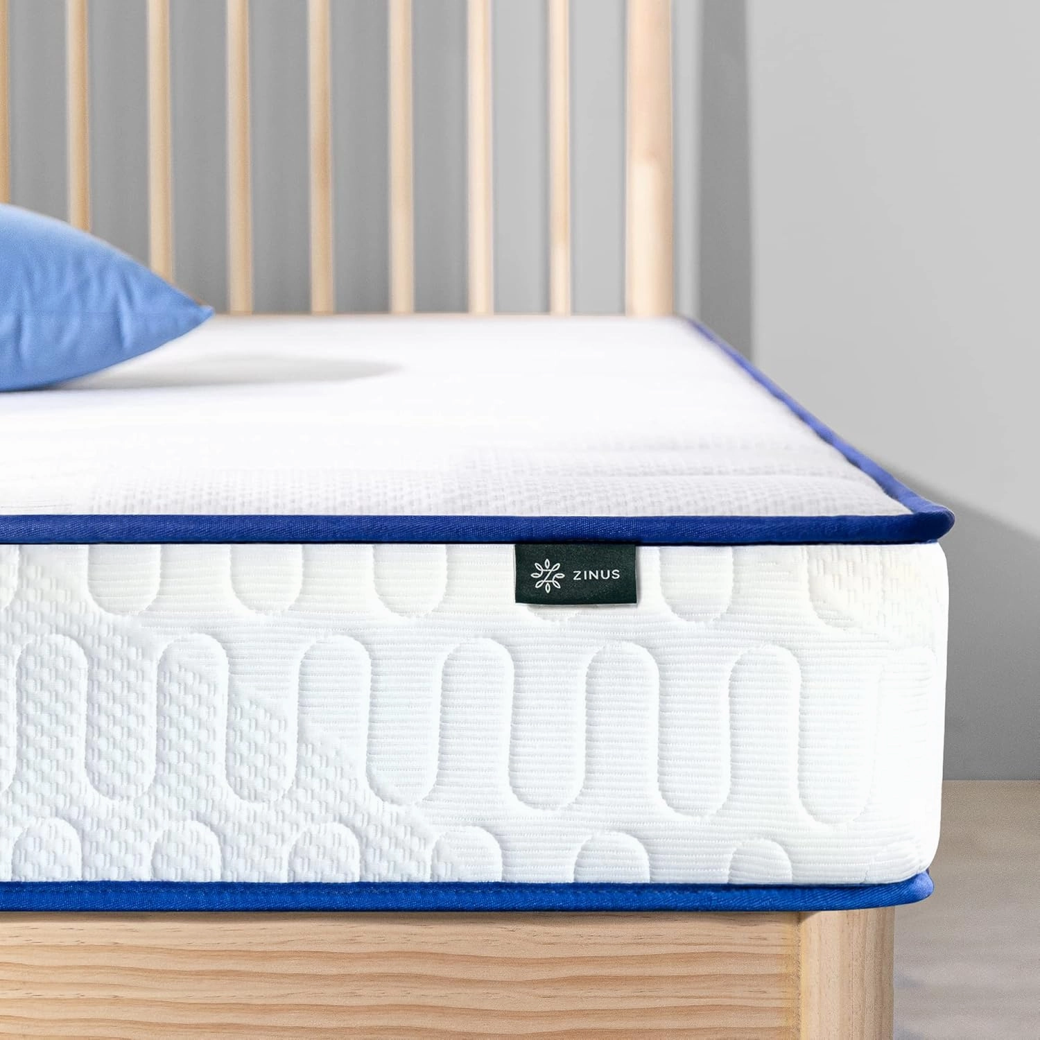 ZINUS 8 Inch Essential Innerspring Mattress, Twin, Mattress for Kids, Medium Firm Feel, CertiPUR-US Certified Foams, Mattress in A Box