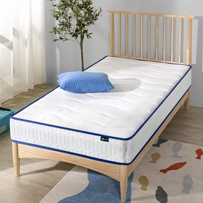 ZINUS 8 Inch Essential Innerspring Mattress, Twin, Mattress for Kids, Medium Firm Feel, CertiPUR-US Certified Foams, Mattress in A Box
